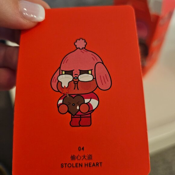 NEW AUTHENTIC Labubu Cry Baby: Crying for Love Series- CONFIRMED STOLEN HEART - Picture 2 of 4